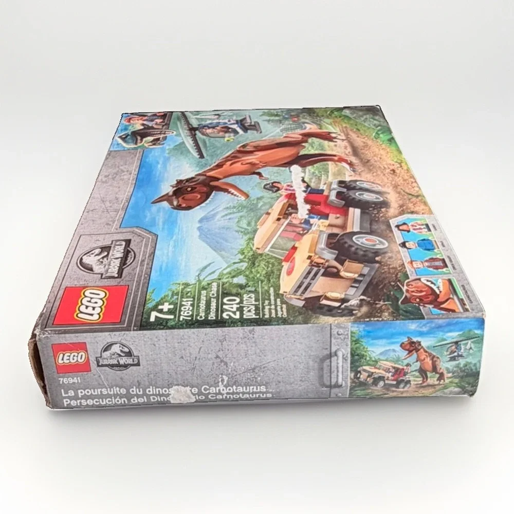 LEGO Jurassic World 76941 Carnotaurus Dinosaur Chase Complete w/ Box Manual